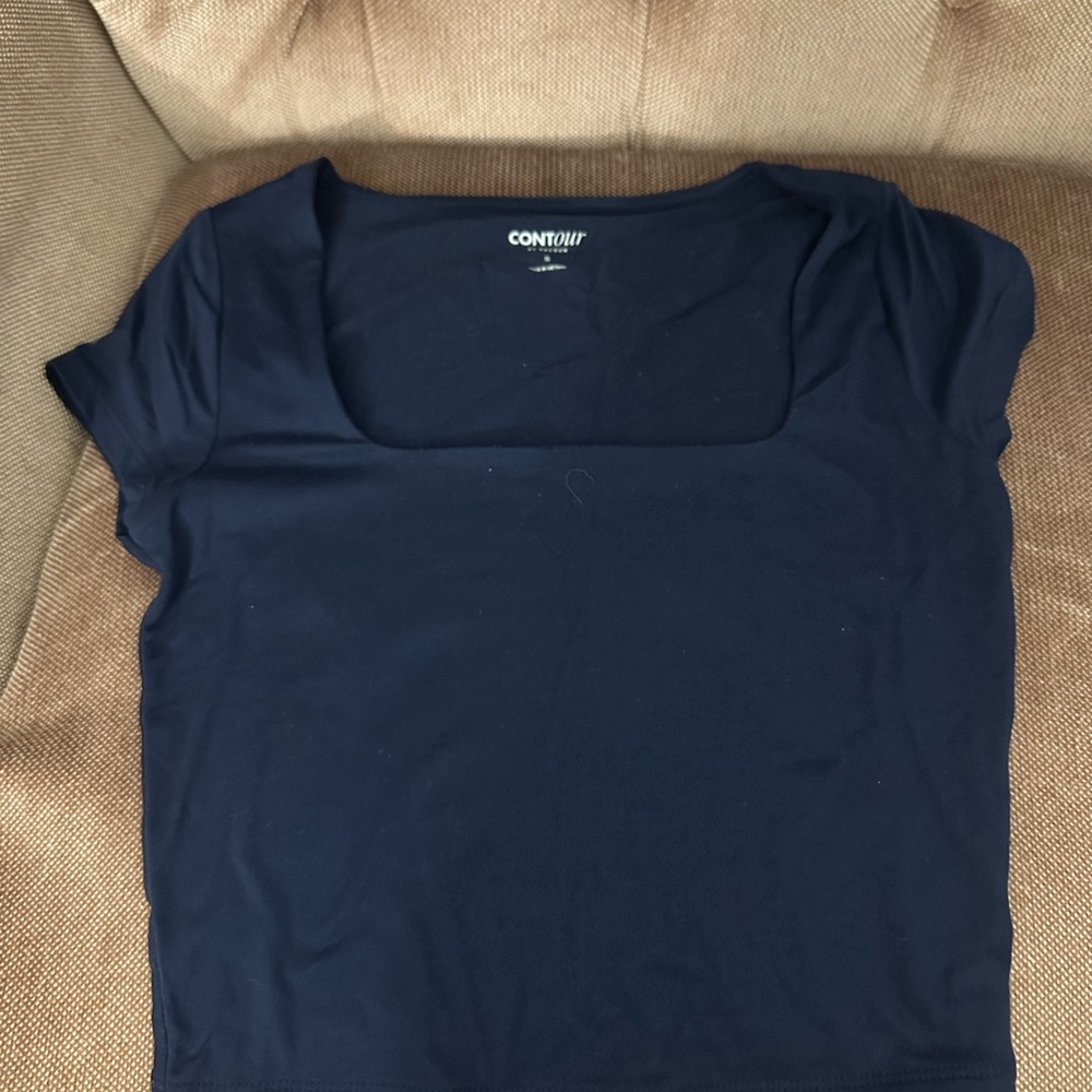 Contour Navy Blue Top